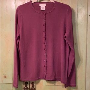 Ladies cardigan sweater